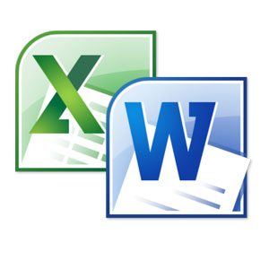 Excel/Word